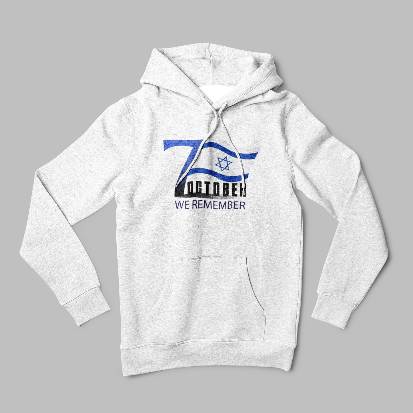 Fleece Pullover Hoodie- WE REMEMBER