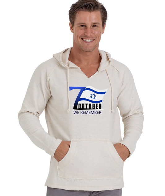 Reverse French Terry Hoodie- WE REMEMBER