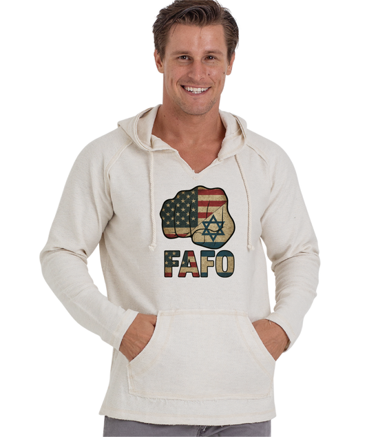 Reverse French Terry Hoodie- FIST FAFO