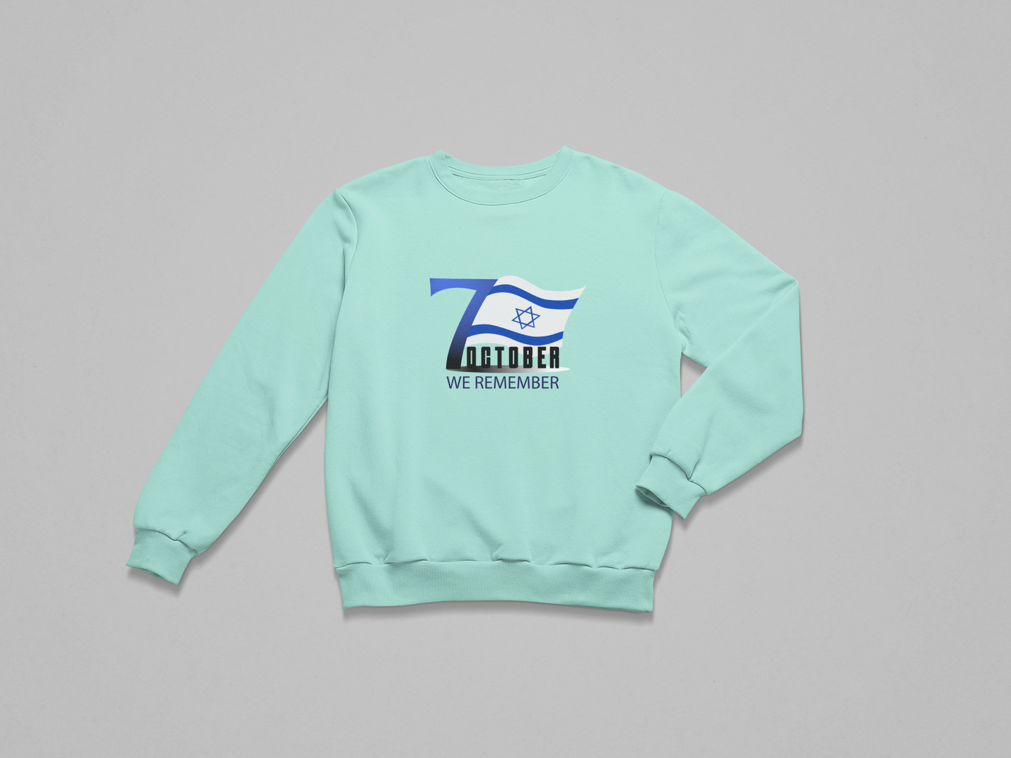 Crewneck Fleece Sweatshirt- WE REMEMBER