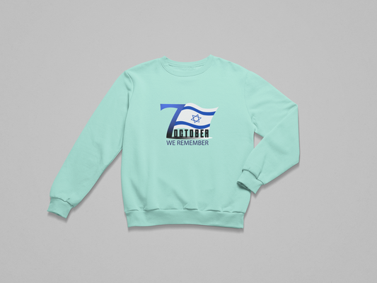 Crewneck Fleece Sweatshirt- WE REMEMBER