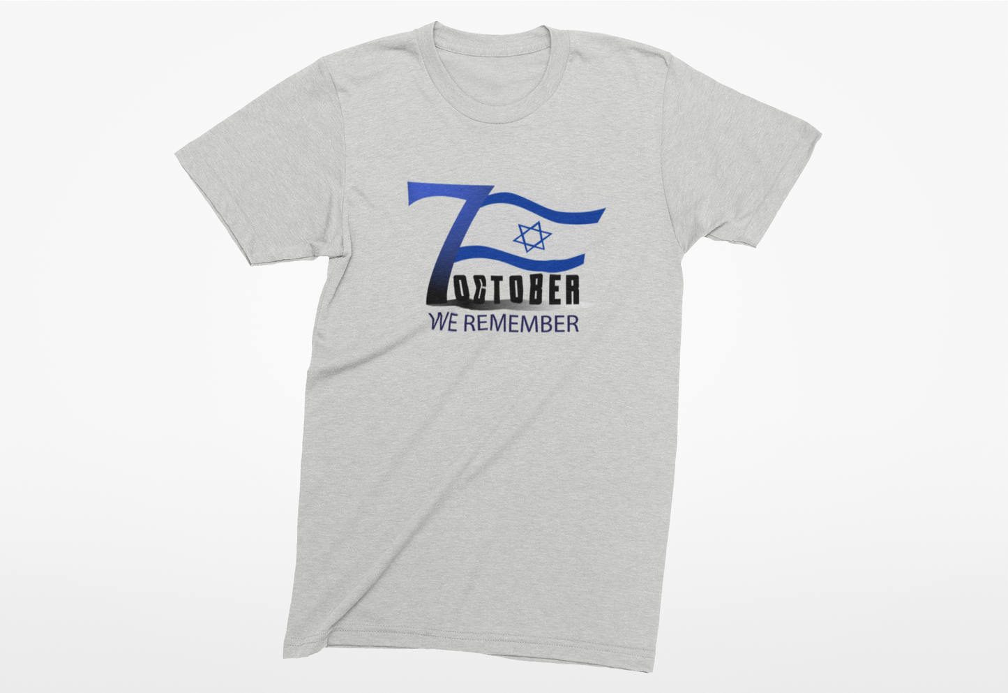 Heathered Crew Neck Tee- OCT 7