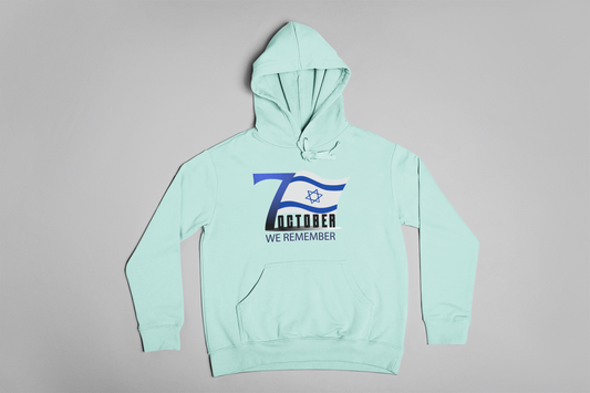 Fleece Pullover Hoodie- WE REMEMBER