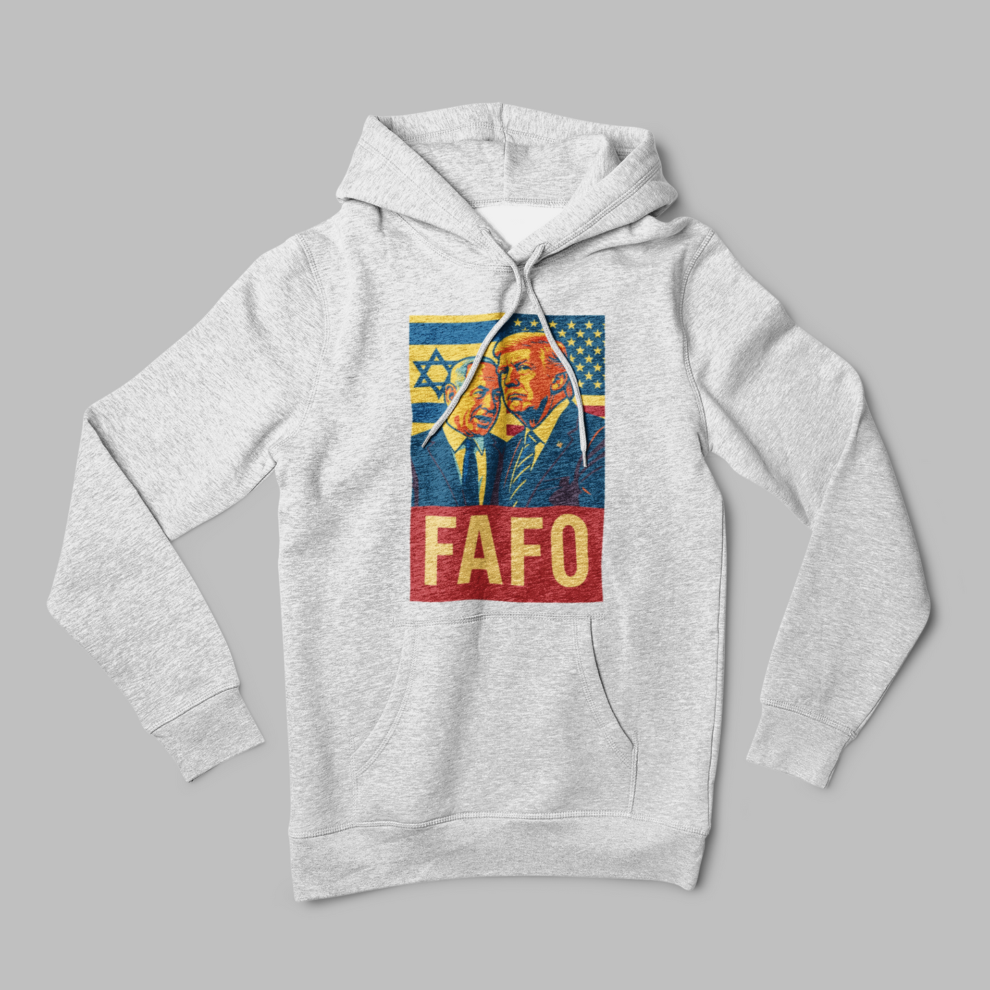 Fleece Pullover Hoodie- FAFO