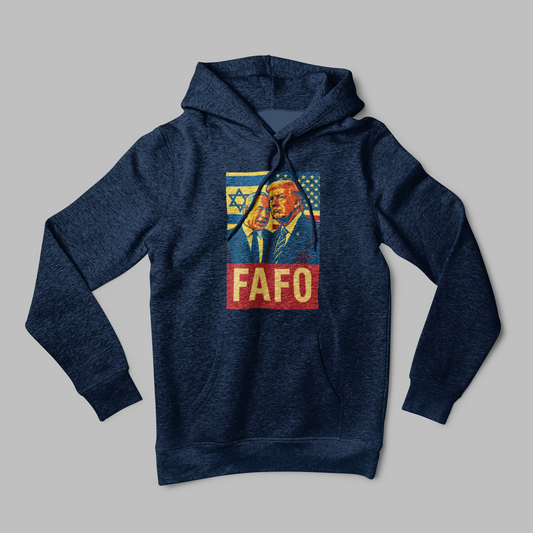 Fleece Pullover Hoodie- FAFO
